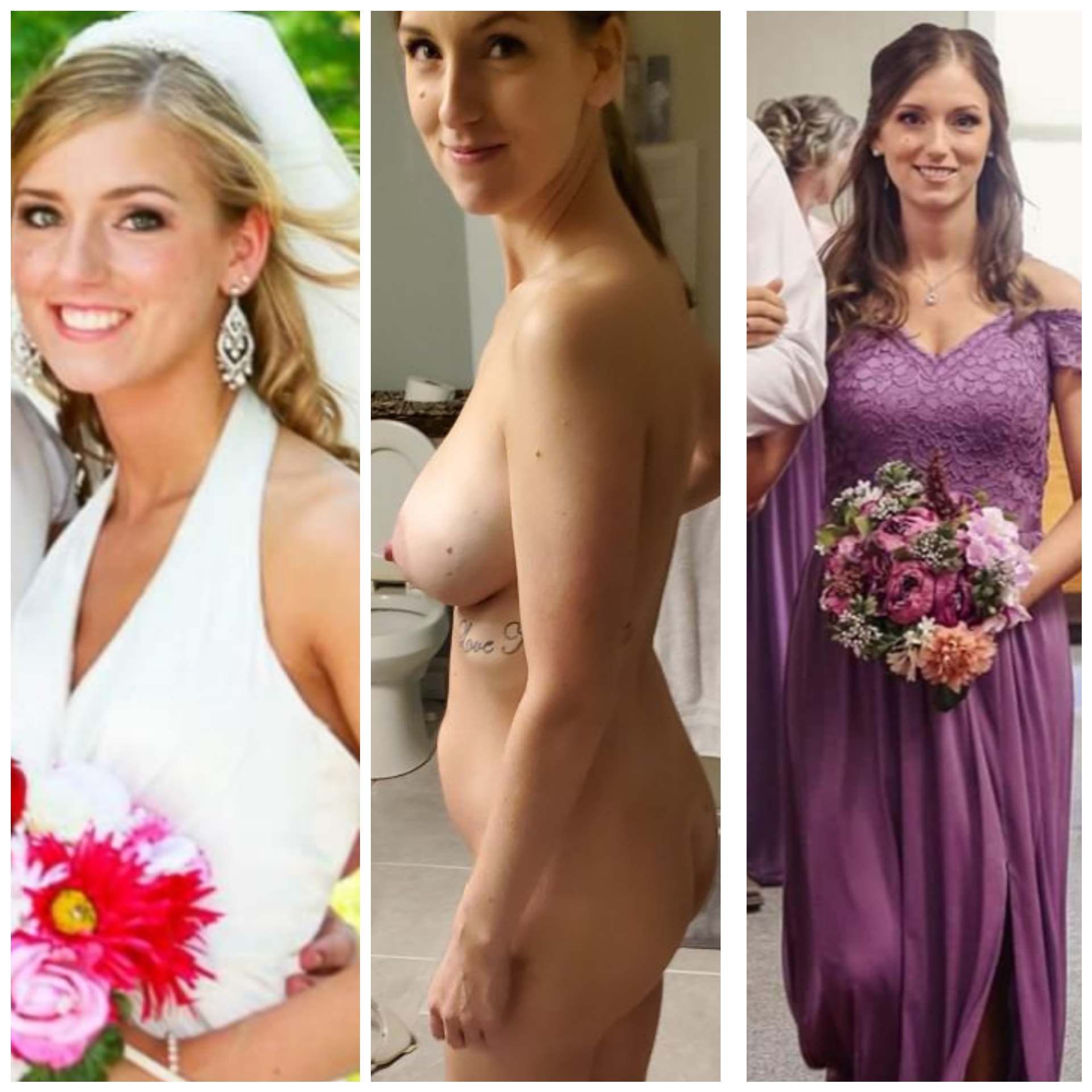 Bridal lingerie gone wild: the most erotic dressedundressed brides