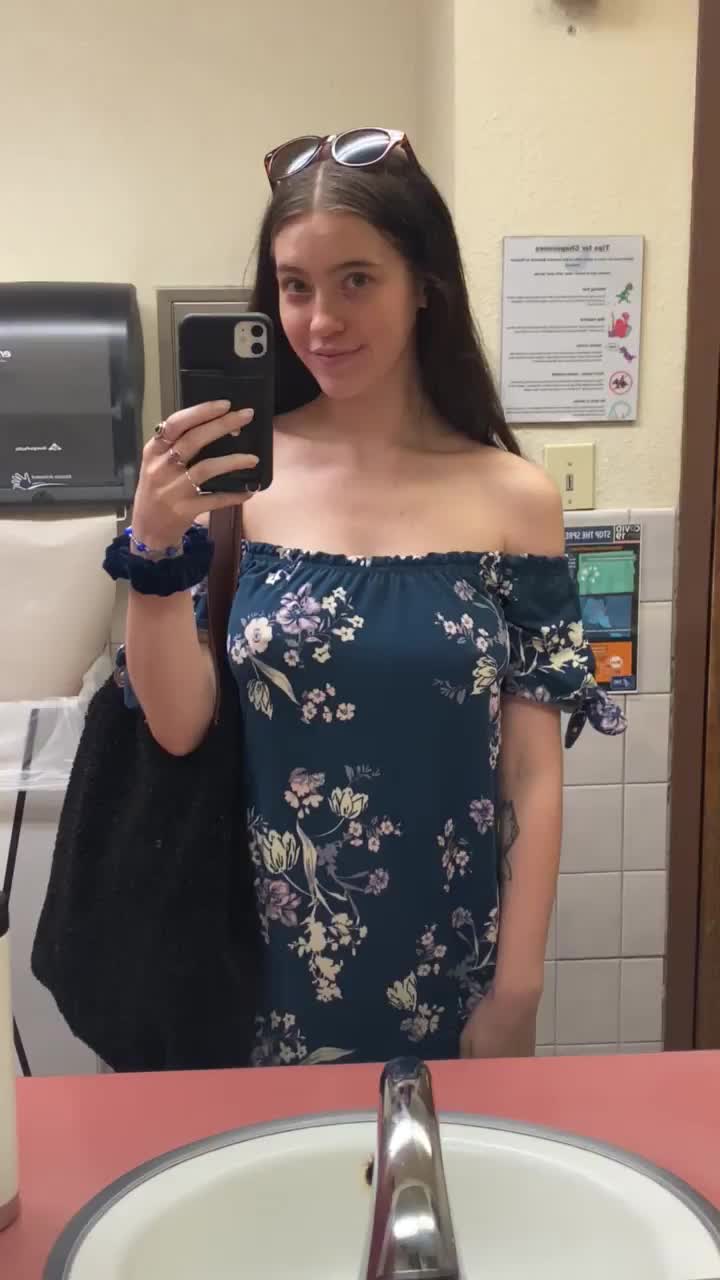 Flashing My Titties In The Az Museum Of Natural History Bathroom P Video On Porn Imgur