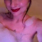Bubbles, Boobs, And Red Lips…I Love Eeling Your Hard Dick Poke Me From Behind While In The Bath.