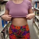 Crawling Around The Library With My Pants Down :)