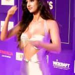 Disha Patani Looking So Sexy In This Slit Dress