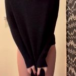 Guess What’s Under My Sweater? Not A Whole Lot 😂 But If You Like Small Girls With Small Tits I’m Or You 😚