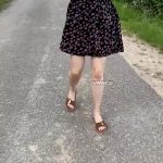Summer Dresses Are The Perfect Outfit For Flashing Videos. Got Risky This Time With People In The Back 😳