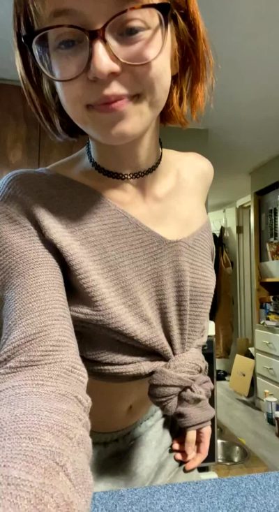 Could A Nerdy 95lb Redhead With No Makeup Still Seduce You With A Striptease?