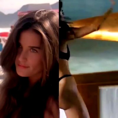 Demi Moore Before & After The Boob Job