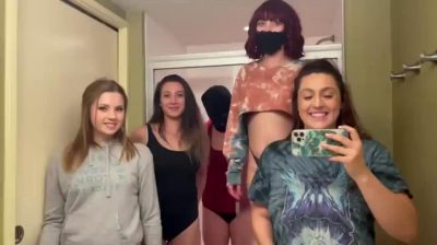 Friends Getting Silly And Revealing Their Boobs