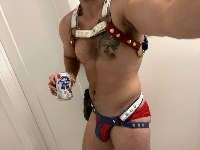 Gay Culture Is Making Sure Your Drink Coordinates With The Outfit. ❤️🤍💙