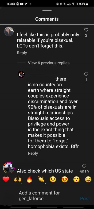 Got To Love Bigotry From Our Fellow Quee, For Context The Video Was About Forgetting To Check If Homosexuality Is Legal In A Country.