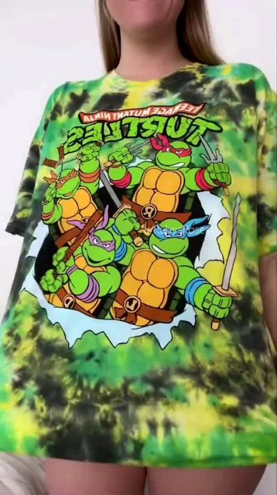 I Can’t Decide What’s Best, This TMNT Shirt Or Boobs? 😅