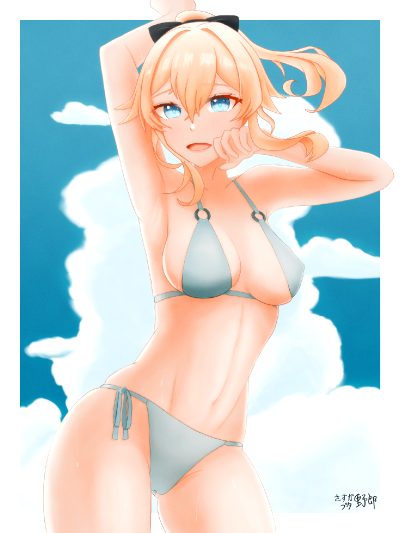 I Drew Jean In Swimsuit As My 3rd Illustration