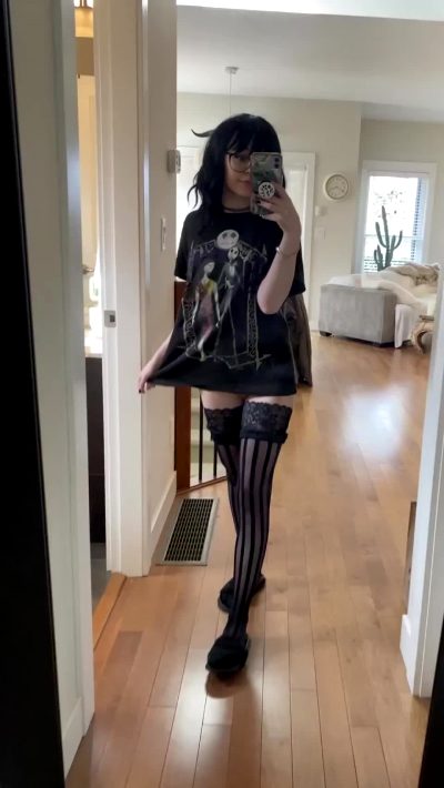 I Might Be The Most Petite Goth Girl Around, Would You Still Hit It Anyway Though?
