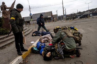 Mother And Her Two Young Children Shot To Death By Putin’s ‘heroes’