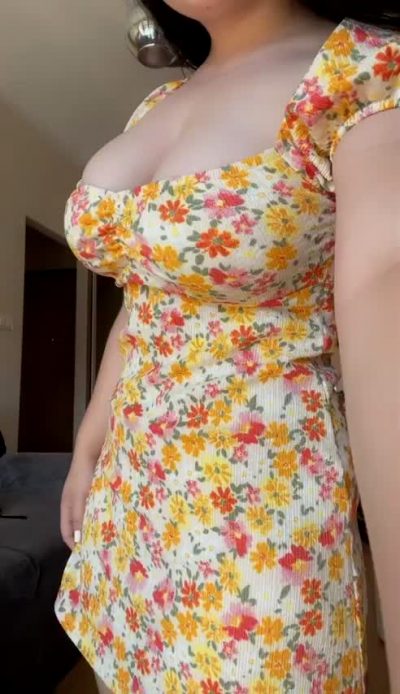 My Pale Body Looks Cute In This Dress
