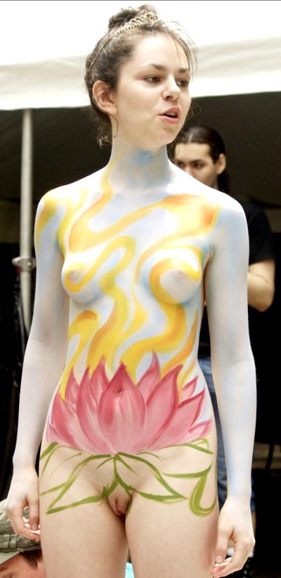 NYC Bodypainting Day Chick