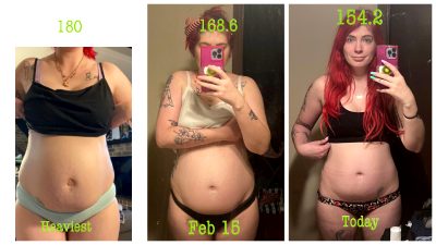 Officially No Longer Considered “overweight” And Halfway To My Goal! Sw: 180 Cw:154.2 Gw:130
