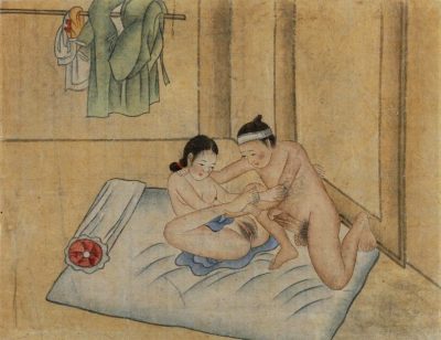Pornographic Painting, Korea, 18-19th Century,