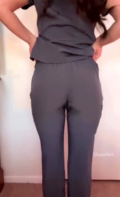There’s A Cute Little Booty Hiding Under These Scrubs