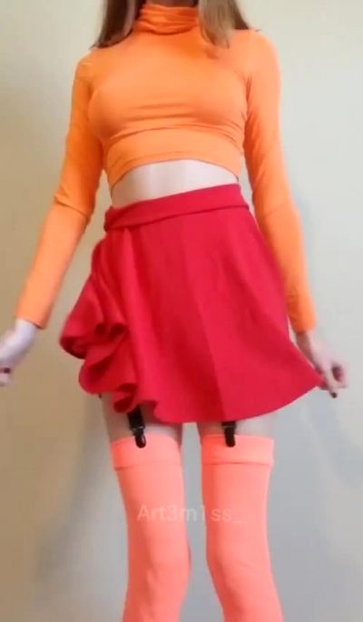 Velma From Scooby-Doo Upskirt By Art3m1s
