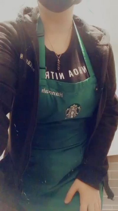 You Can Tell Me How Dirty O A Barista I Am… ☕️ I Love Sneaking Away To Show Off For Reddit. 🥰